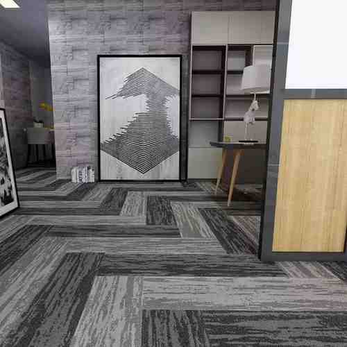 100%PP 3.5mm Office Carpet Tiles