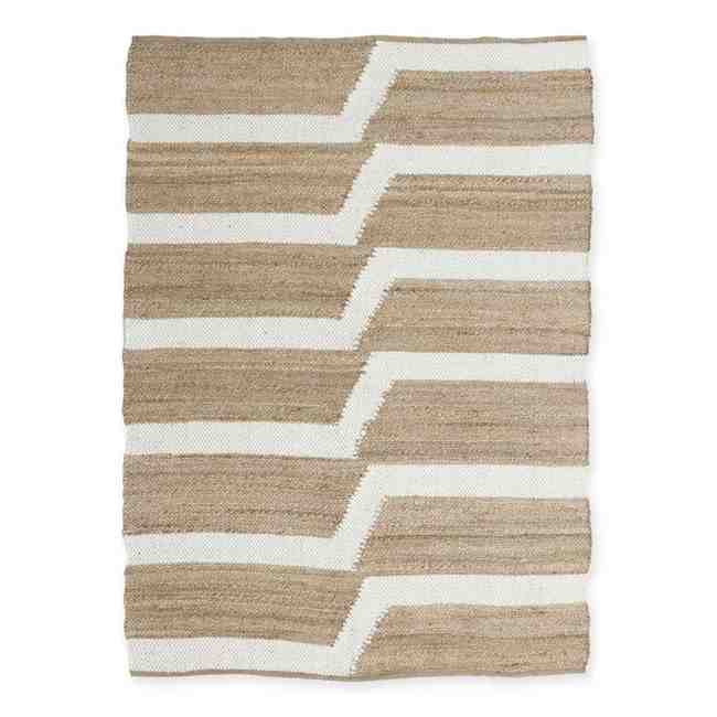 Staircase Hand Woven Jute Dhurrie